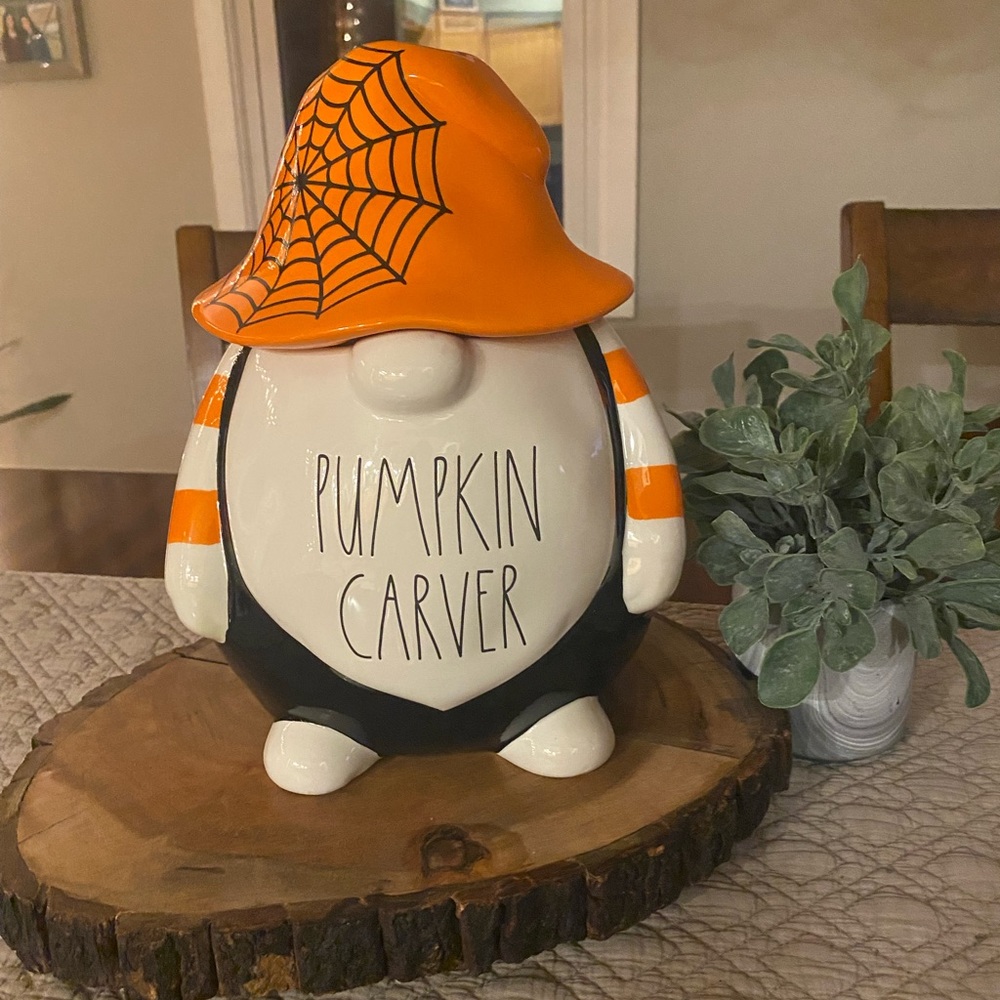 Rae Dunn Halloween Gnome Canister